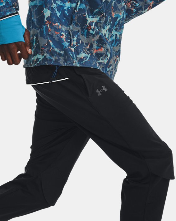 Men's UA Storm OutRun The Cold Pants in Black image number 0